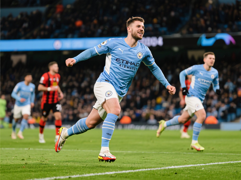 CCTV5直播曼城冲刺英超5连胜,哈兰德回归战双杀! 本赛季的英超联赛竞争尤为激烈,各大豪门之