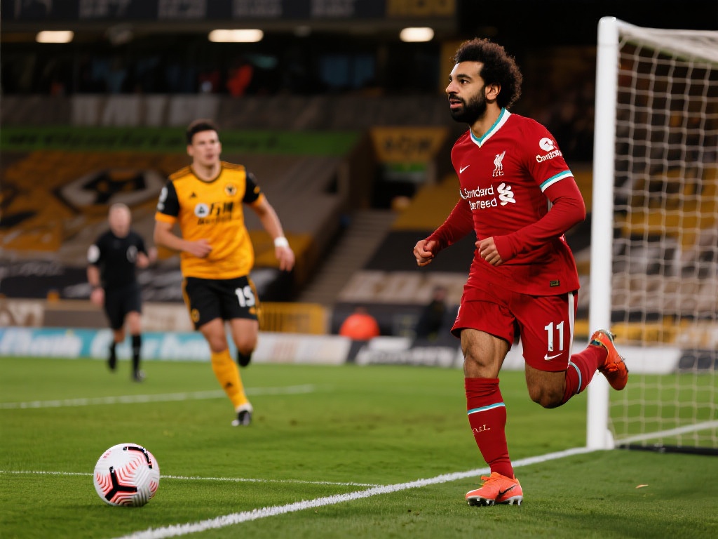 利物浦力克狼队，迪亚斯破荒助萨拉赫连斩七分领跑