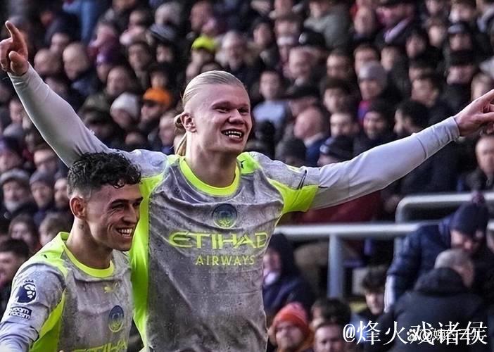 哈兰德双响助曼城3比0胜水晶宫，福登关键破门成亮点